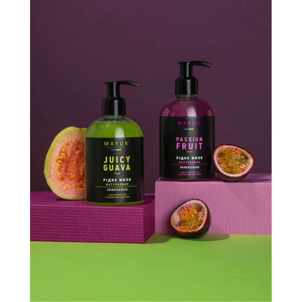 Рідке мило Mayur Гуава 275 мл (4820230950205) - фото 3 Рідке мило Mayur Гуава 275 мл (4820230950205) - фото 3