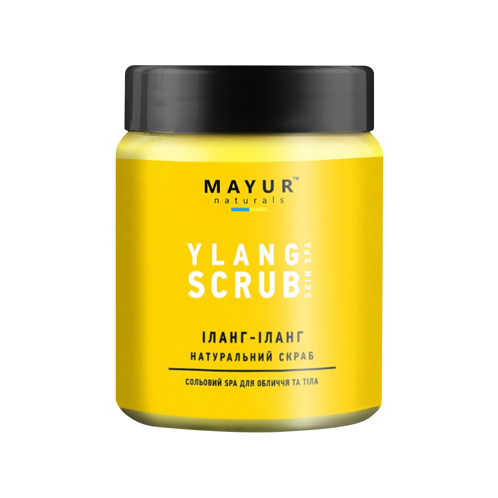 Скраб для тіла Mayur сольовий Іланг-Іланг і Лимон 250 мл (4820189560692) Скраб для тіла Mayur сольовий Іланг-Іланг і Лимон 250 мл (4820189560692)