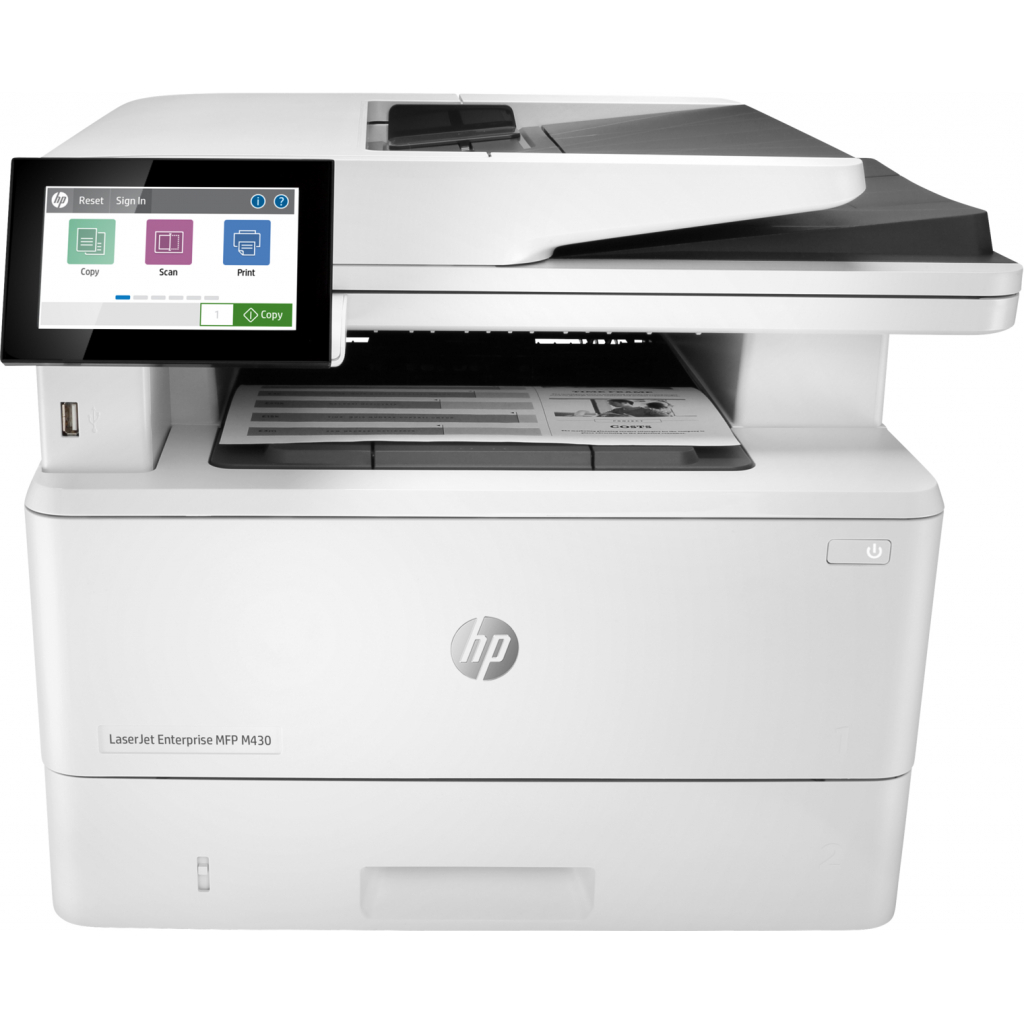 Багатофункціональний пристрій HP LaserJet Enterprise M430f (3PZ55A) - фото 1