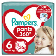 Підгузки Pampers трусики Pants Giant Розмір 6 (15+ кг) 36 шт. (8006540069028) - фото 1