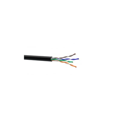 Кабель мережевий OK-Net UTP 305м cat.5e 4х2х0,49 зовнішній (КПП-ВП (100) 4х2х0,49) - фото 1