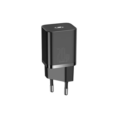 Зарядний пристрій Baseus 1 Type-C 20W (CCSUP-B01) - фото 1