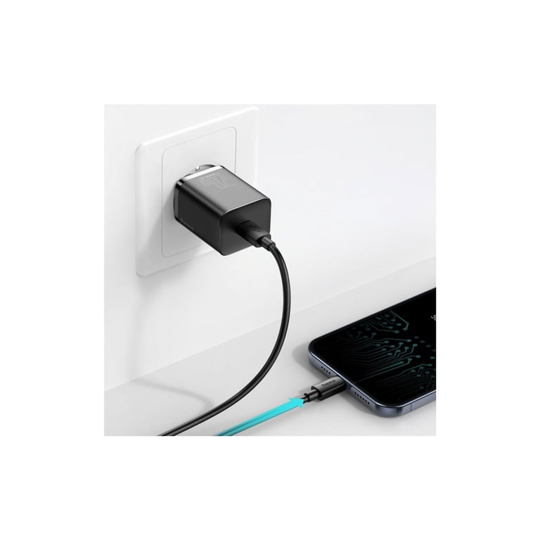 Зарядний пристрій Baseus 1 Type-C 20W (CCSUP-B01) - фото 7