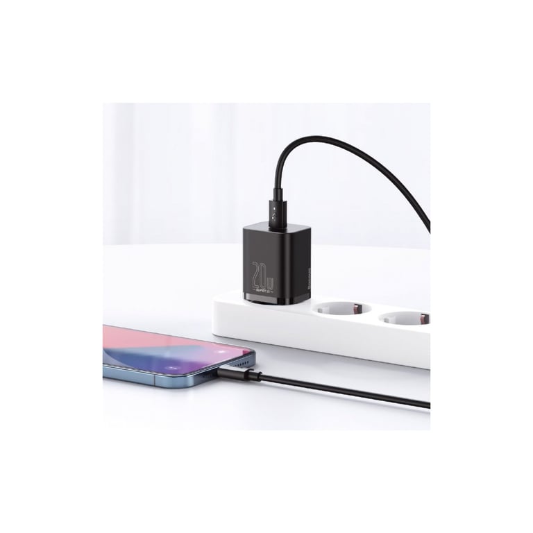 Зарядний пристрій Baseus 1 Type-C 20W (CCSUP-B01) - фото 8