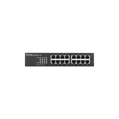 Комутатор мережевий ZyXel GS1100-16 (GS1100-16-EU0103F) - фото 1