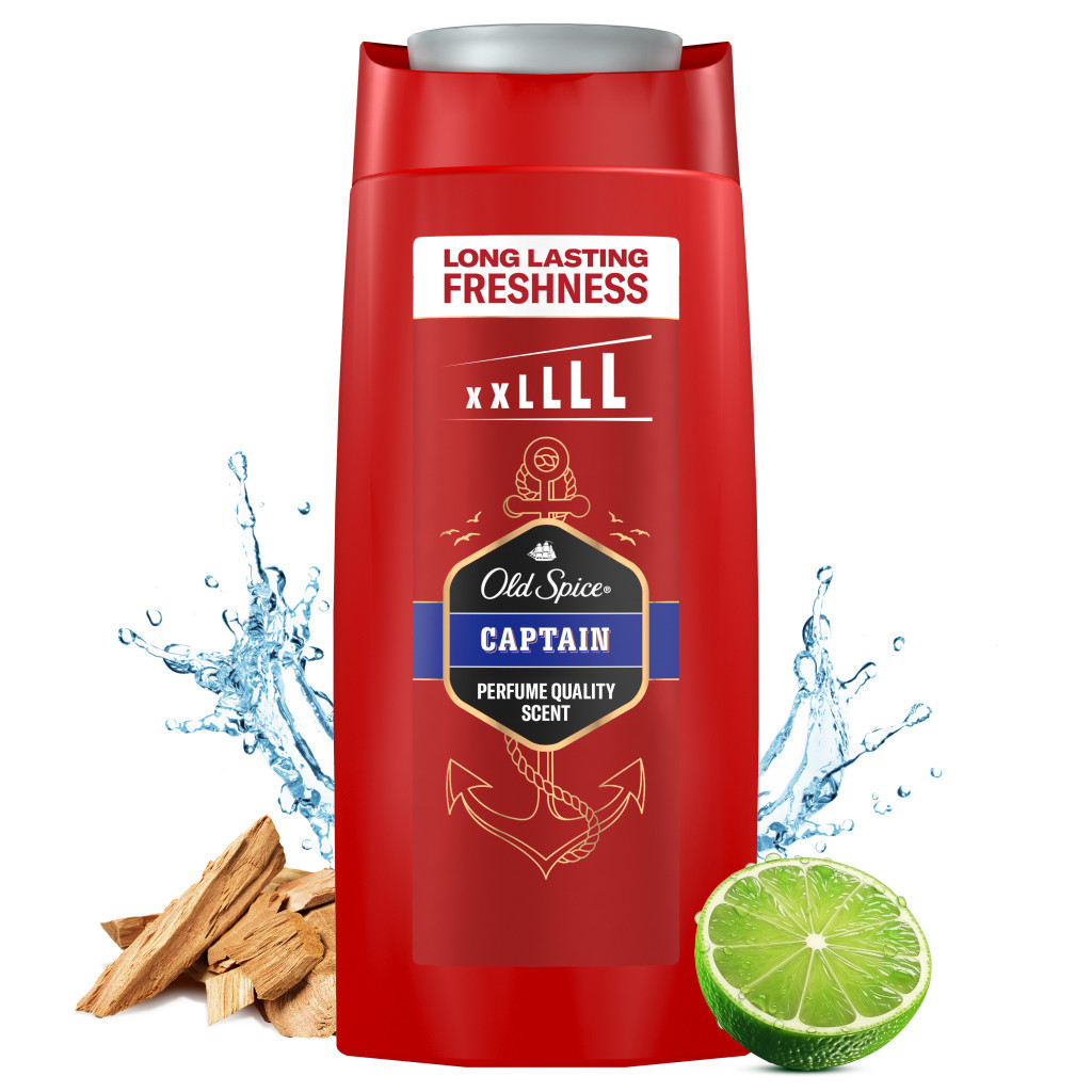 Гель для душу Old Spice Captain 675 мл (8006540280140) - фото 5 Гель для душу Old Spice Captain 675 мл (8006540280140) - фото 5