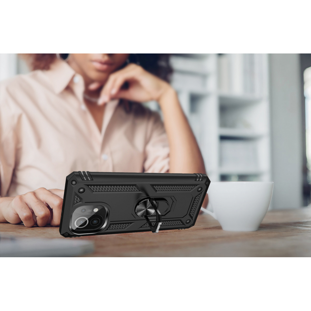 Чохол до мобільного телефона BeCover Military Xiaomi Mi 11 Lite / Mi 11 Lite 5G Black (706642) - фото 5 Чохол до мобільного телефона BeCover Military Xiaomi Mi 11 Lite / Mi 11 Lite 5G Black (706642) - фото 5