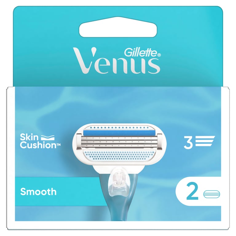 Змінні касети Gillette Venus Smooth 2 шт. (7702018490943/7702018495078) - фото 2