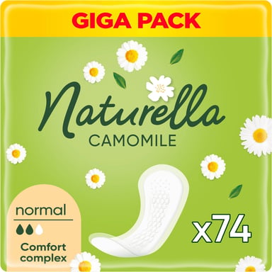 Щоденні прокладки Naturella Camomile Normal 74 шт. (8006540100806) - фото 1