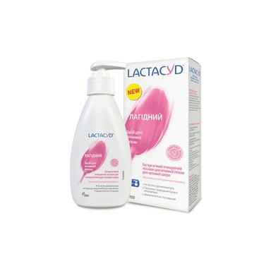 Гель для інтимної гігієни Lactacyd Ніжний для чутливої шкіри з дозатором 200 мл (5391520943218) - фото 1
