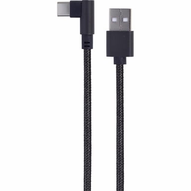 Дата кабель USB 2.0 AM to USB-C 0.2m corner Cablexpert (CC-USB2-AMCML-0.2M) - фото 1