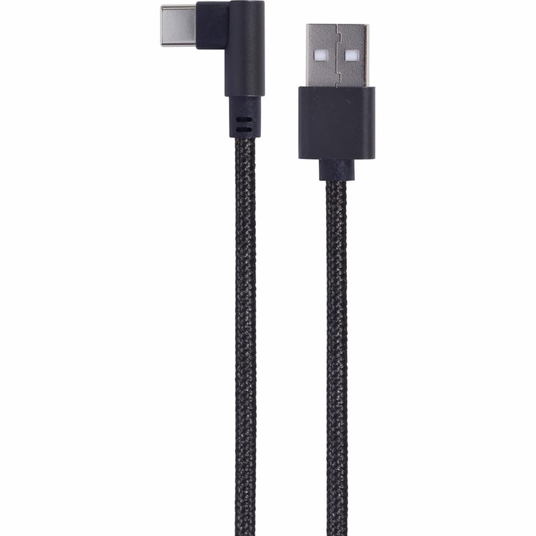 Дата кабель USB 2.0 AM to USB-C 0.2m corner Cablexpert (CC-USB2-AMCML-0.2M) - фото 1