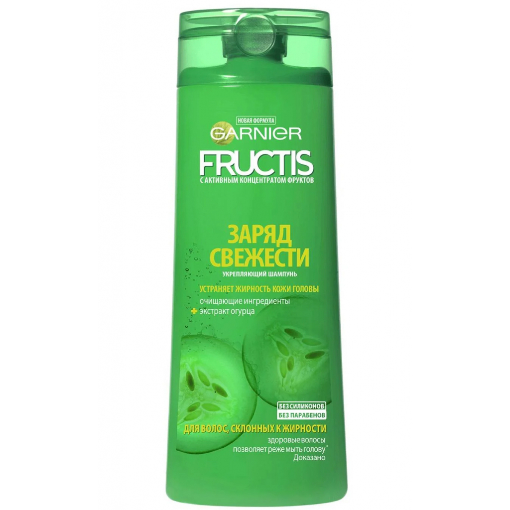 Шампунь Garnier Fructis Заряд свіжості 400 мл (3600541980990) - фото 1