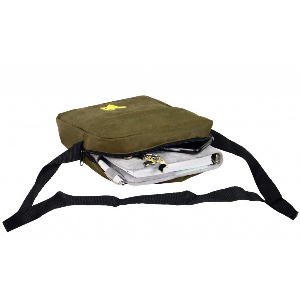 Сумка для ноутбука Porto 10'' LP-10-03GR TRIZUB Green (LP1003GR_TRIZ) - фото 4 Сумка для ноутбука Porto 10'' LP-10-03GR TRIZUB Green (LP1003GR_TRIZ) - фото 4