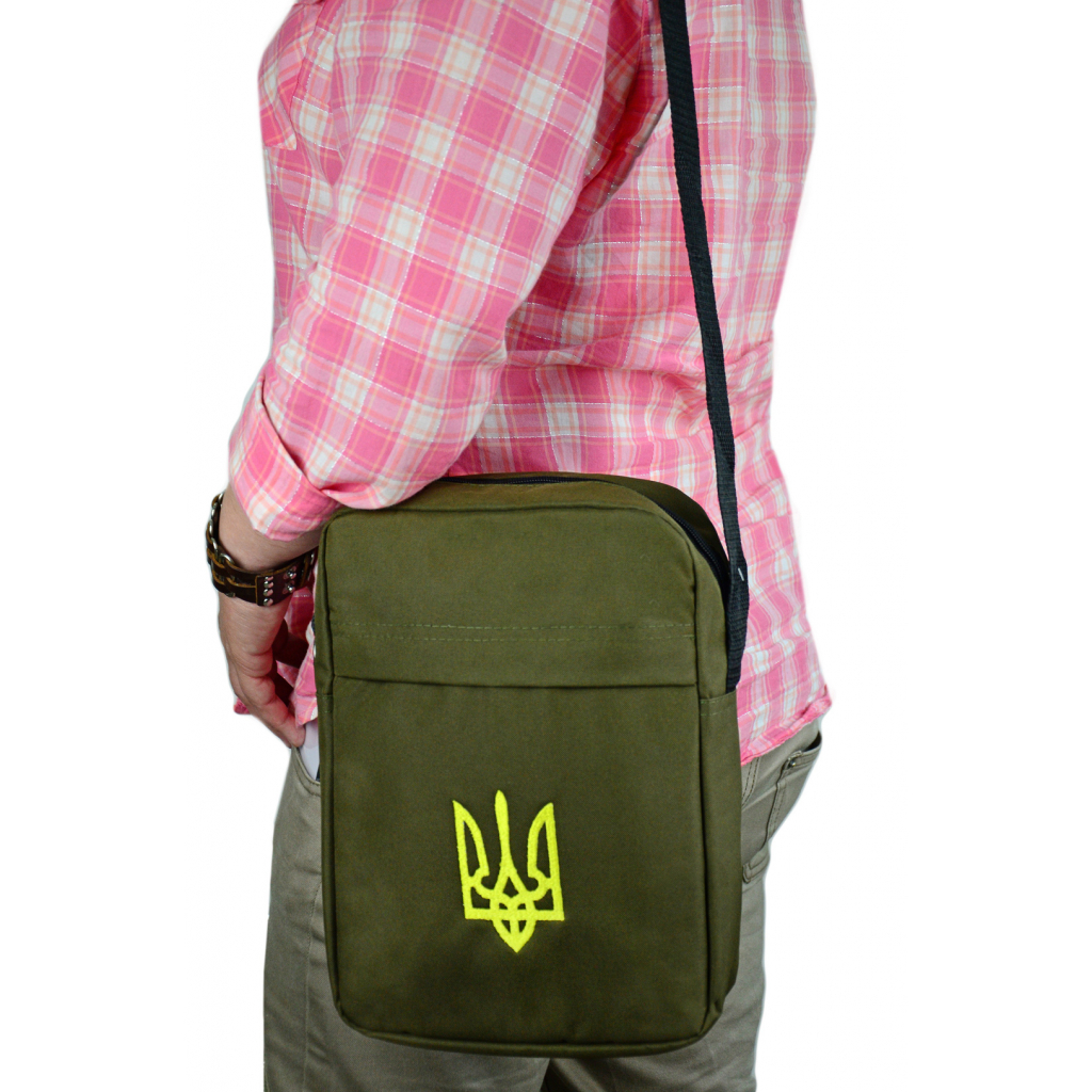 Сумка для ноутбука Porto 10'' LP-10-03GR TRIZUB Green (LP1003GR_TRIZ) - фото 7 Сумка для ноутбука Porto 10'' LP-10-03GR TRIZUB Green (LP1003GR_TRIZ) - фото 7