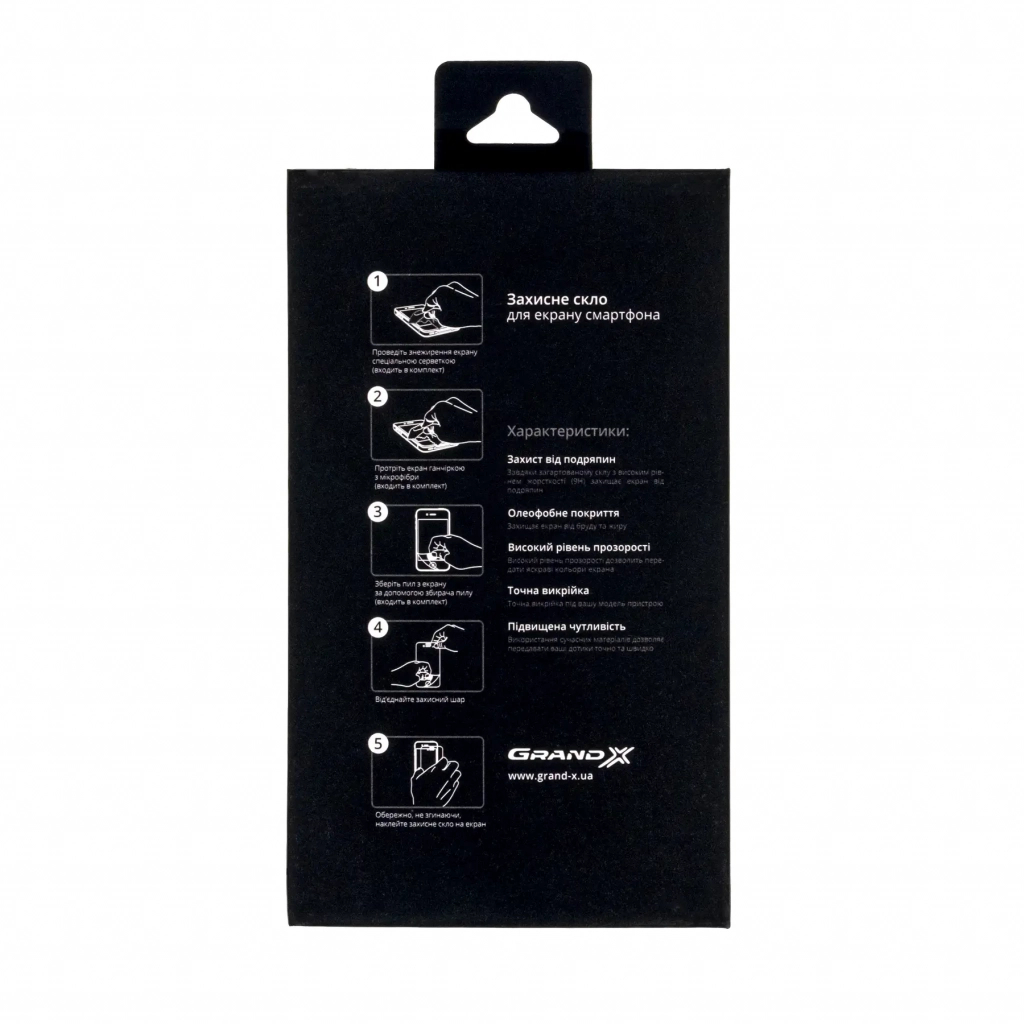 Скло захисне Grand-X Apple iPhone 13 Pro Max black (CAIP13PMB) - фото 2 Скло захисне Grand-X Apple iPhone 13 Pro Max black (CAIP13PMB) - фото 2
