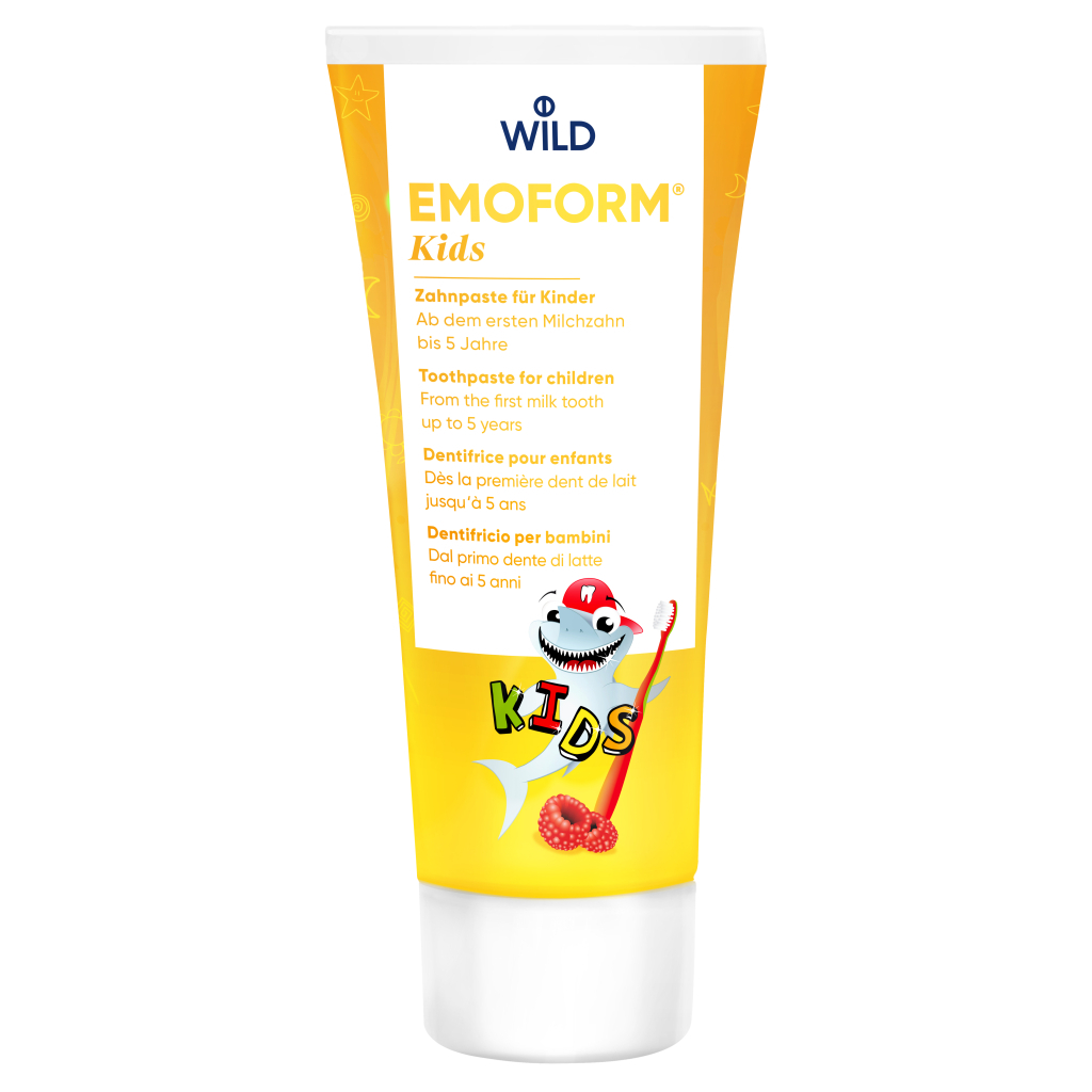 Дитяча зубна паста Dr. Wild Emoform Kids 75 мл (7611841701723) - фото 1 Дитяча зубна паста Dr. Wild Emoform Kids 75 мл (7611841701723) - фото 1