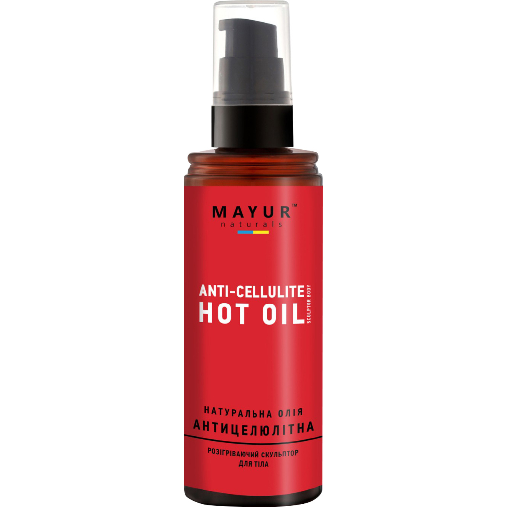 Олія для тіла Mayur антицелюлітна натуральна 120 мл (4820189560760) Олія для тіла Mayur антицелюлітна натуральна 120 мл (4820189560760)
