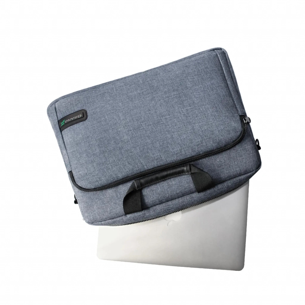 Сумка для ноутбука Grand-X 14'' SB-148 soft pocket Blue Gray (SB-148J) - фото 4 Сумка для ноутбука Grand-X 14'' SB-148 soft pocket Blue Gray (SB-148J) - фото 4