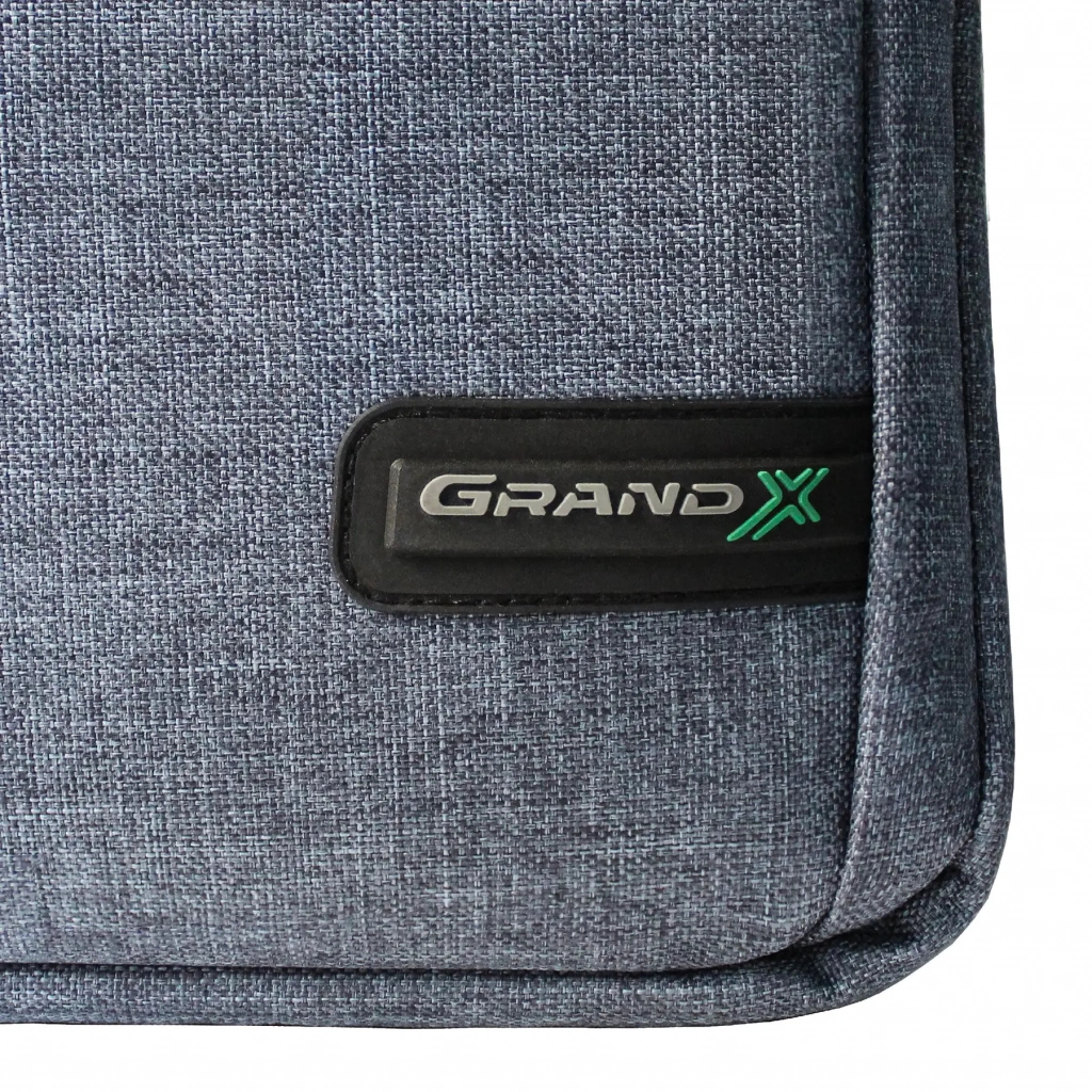 Сумка для ноутбука Grand-X 14'' SB-148 soft pocket Blue Gray (SB-148J) - фото 7 Сумка для ноутбука Grand-X 14'' SB-148 soft pocket Blue Gray (SB-148J) - фото 7