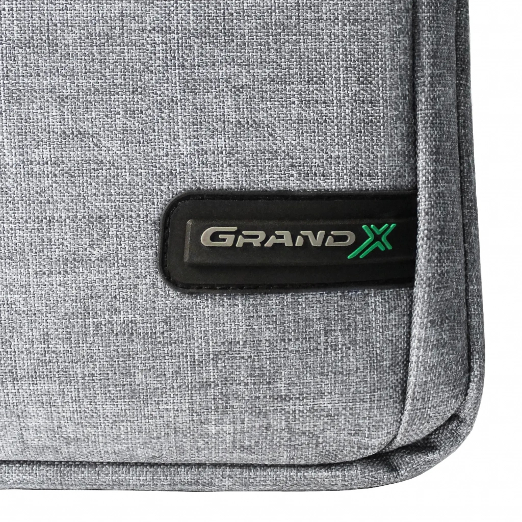 Сумка для ноутбука Grand-X 14-15'' SB-149 soft pocket Grey (SB-149G) - фото 7 Сумка для ноутбука Grand-X 14-15'' SB-149 soft pocket Grey (SB-149G) - фото 7