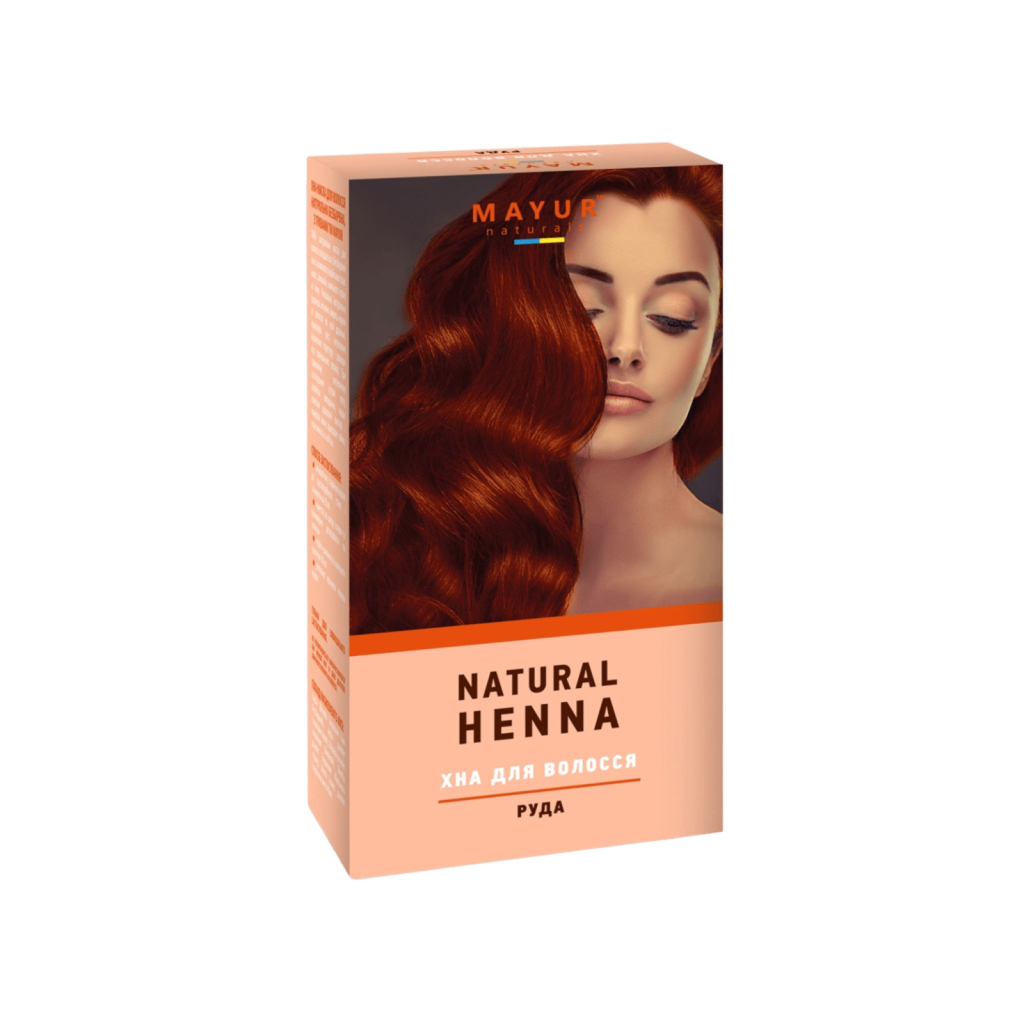 Хна Mayur натуральна Руда 25 г (4820230950267) - фото 1