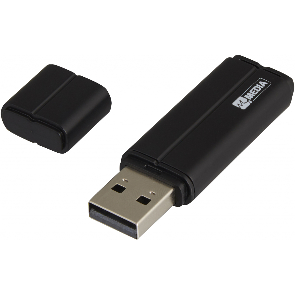 USB флеш накопичувач Verbatim 16GB MyMedia Black USB 2.0 (69261) - фото 3 USB флеш накопичувач Verbatim 16GB MyMedia Black USB 2.0 (69261) - фото 3