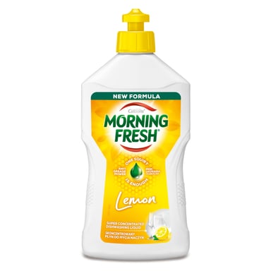 Засіб для ручного миття посуду Morning Fresh Lemon 400 мл (5000101509612/8998103018805) - фото 1