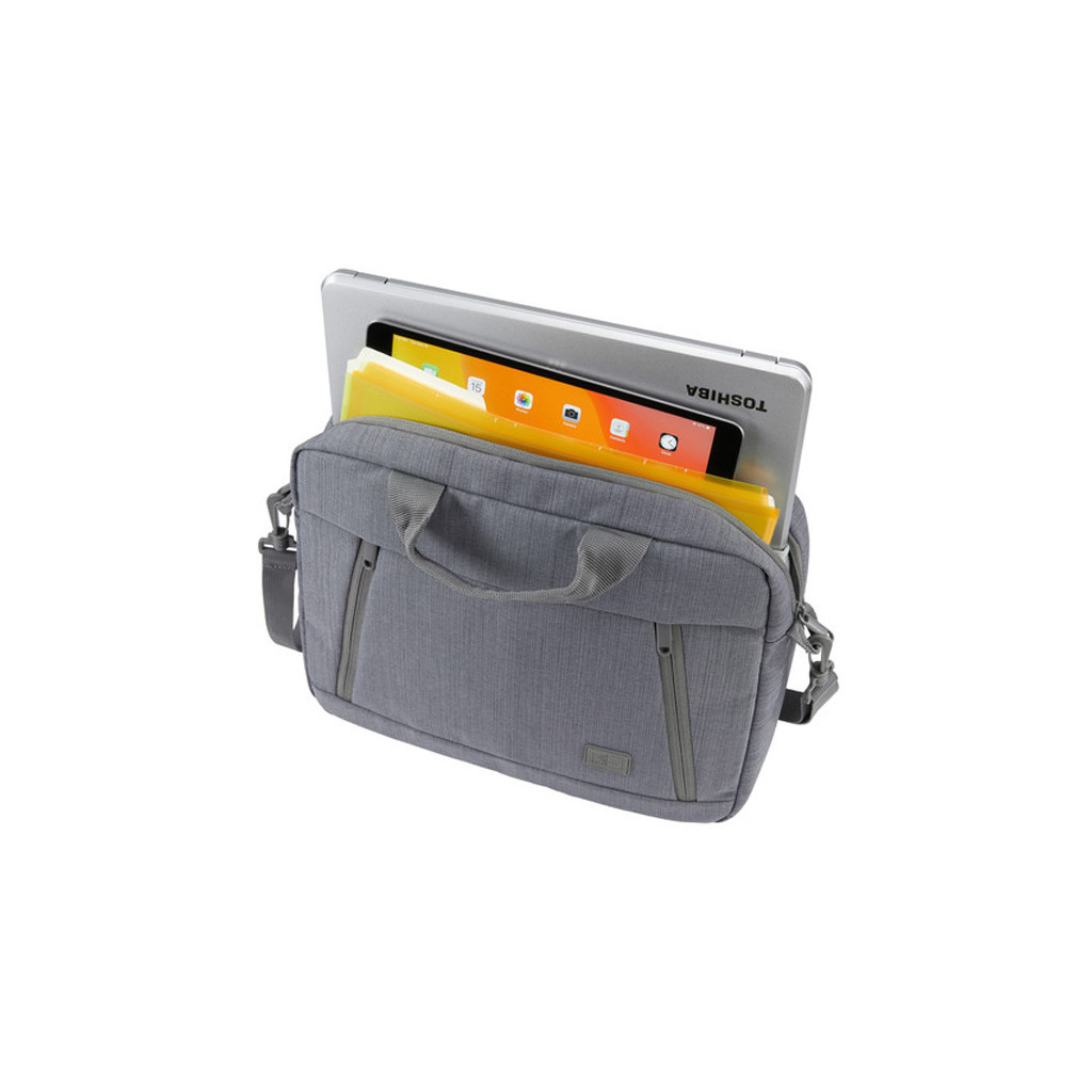 Сумка для ноутбука Case Logic 13" Huxton Attache HUXA-213 Graphite (3204648) - фото 5 Сумка для ноутбука Case Logic 13" Huxton Attache HUXA-213 Graphite (3204648) - фото 5
