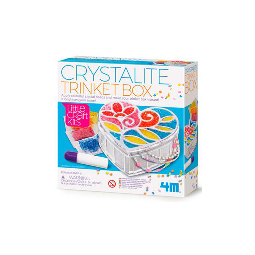 Набір для творчості 4М Шкатулка з бісерною мозаїкою (00-04768) Набір для творчості 4М Шкатулка з бісерною мозаїкою (00-04768)