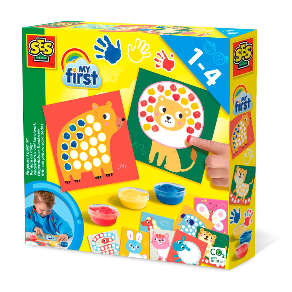 Набір для творчості Ses My first Мої перші пальчикові малюнки (14481S) Набір для творчості Ses My first Мої перші пальчикові малюнки (14481S)