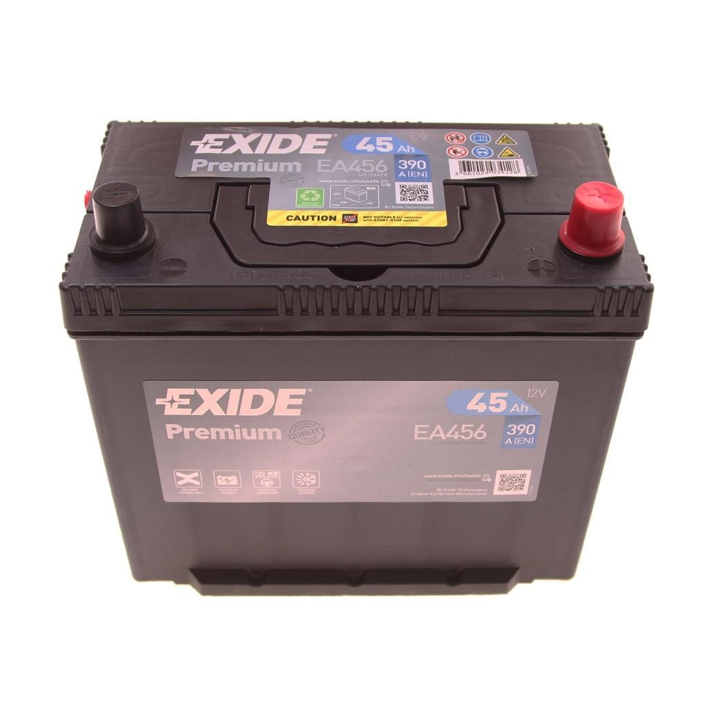 Акумулятор автомобільний EXIDE PREMIUM 45A (EA456) - фото 1 Акумулятор автомобільний EXIDE PREMIUM 45A (EA456) - фото 1