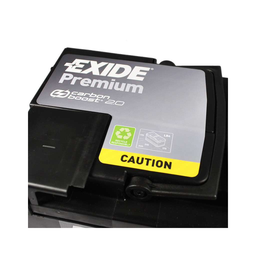 Акумулятор автомобільний EXIDE PREMIUM 85A (EA852) - фото 3 Акумулятор автомобільний EXIDE PREMIUM 85A (EA852) - фото 3