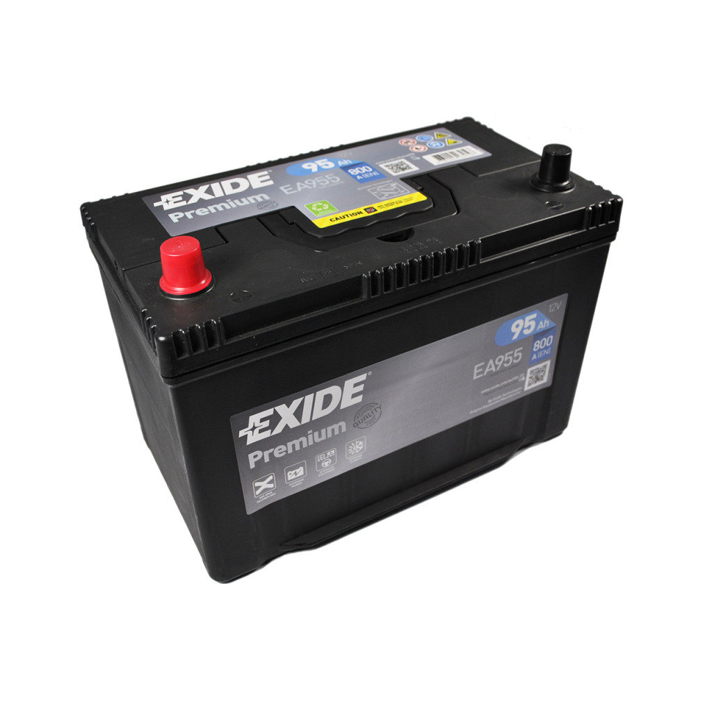 Акумулятор автомобільний EXIDE PREMIUM 95A (EA955) - фото 4 Акумулятор автомобільний EXIDE PREMIUM 95A (EA955) - фото 4