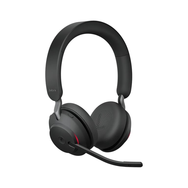 Навушники Jabra Evolve 2 65 Link380c MS Stereo Black (26599-999-899) — фото 1