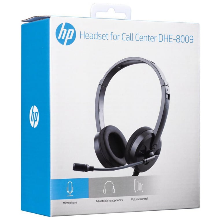 Навушники HP DHE-8009 Black (DHE-8009) - фото 6