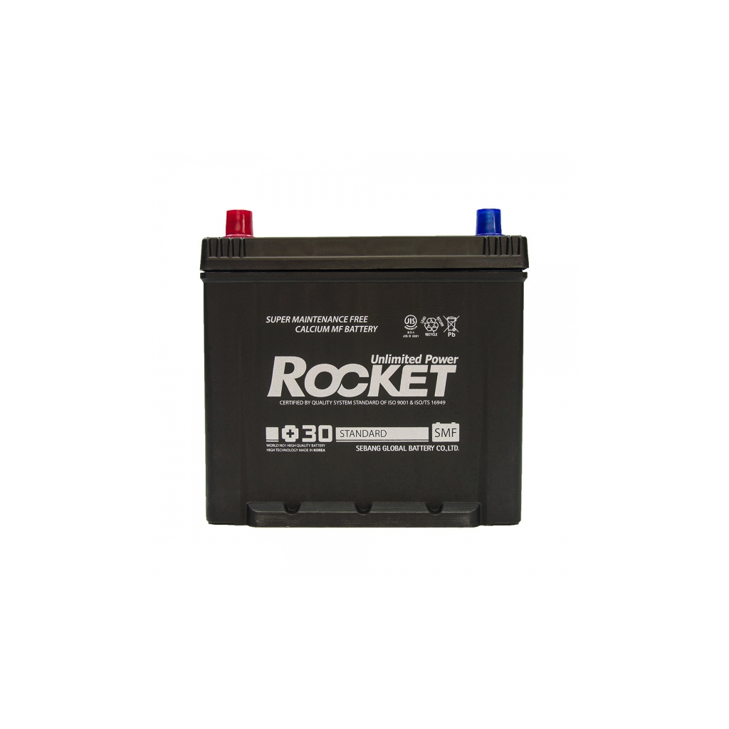 Акумулятор автомобільний ROCKET 60Ah (SMF 65D23R) Акумулятор автомобільний ROCKET 60Ah (SMF 65D23R)