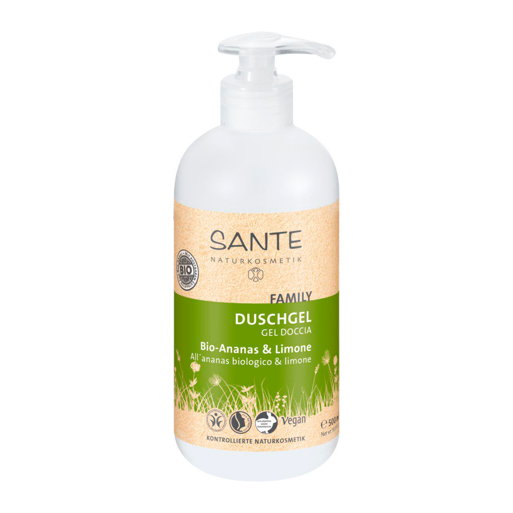 Гель для душу Sante Family Ананас і Лимон 500 мл (4025089075110)