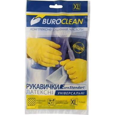 Рукавички господарські Buroclean розмір XL 1 пара (4823078930781) - фото 1