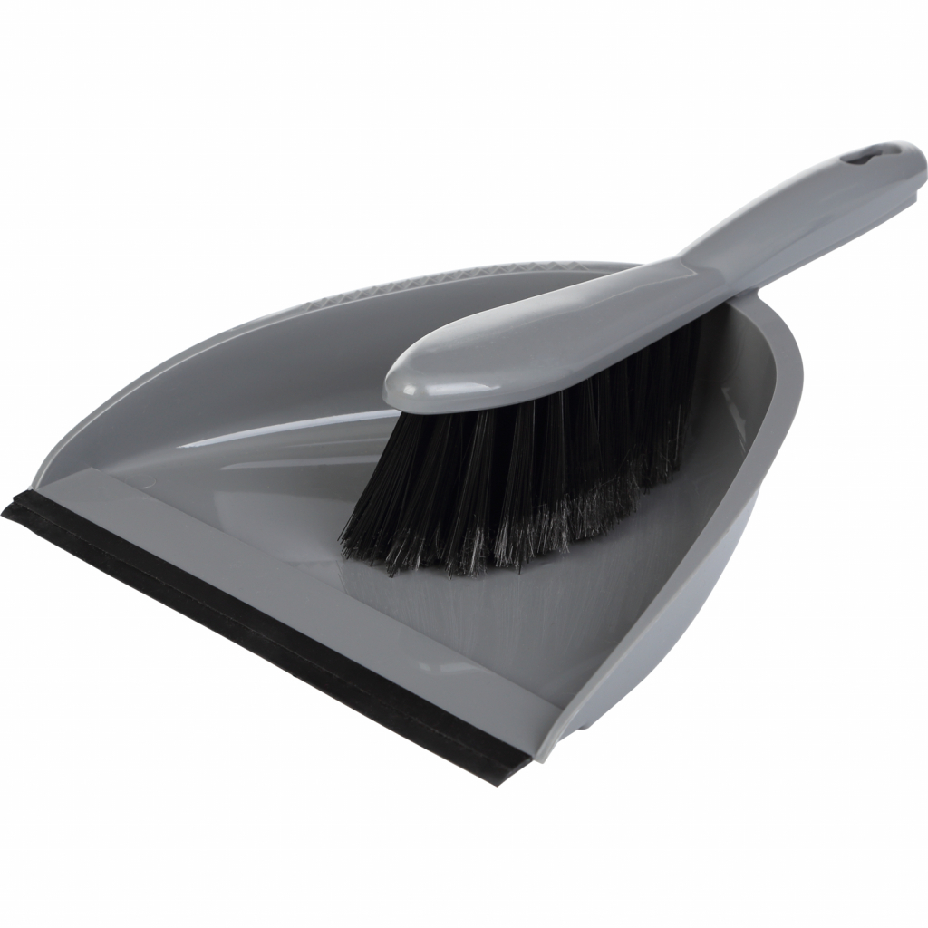 Комплект для прибирання Buroclean совок зі щіткою (4823078924148) - фото 1 Комплект для прибирання Buroclean совок зі щіткою (4823078924148) - фото 1