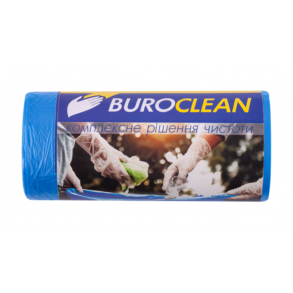 Пакети для сміття Buroclean EuroStandart сині 35 л 50 шт. (4823078977830) - фото 1 Пакети для сміття Buroclean EuroStandart сині 35 л 50 шт. (4823078977830) - фото 1