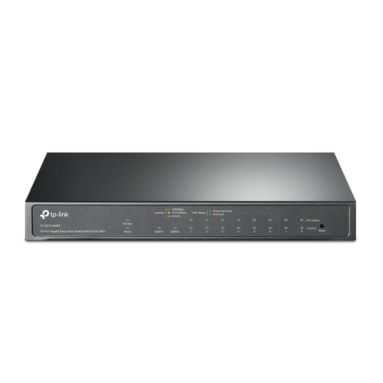 Комутатор мережевий TP-Link TL-SG1210MPE - фото 1