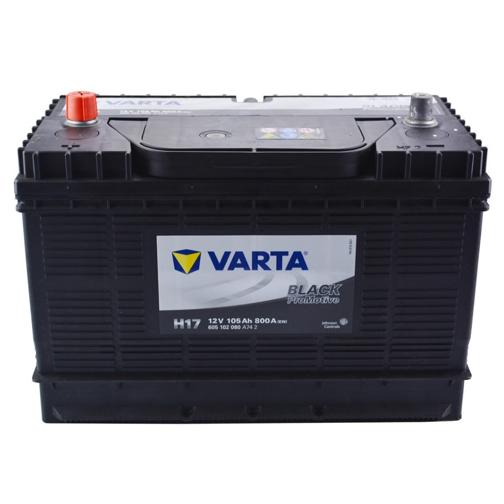 Акумулятор автомобільний Varta Black ProMotive 105Ah клеми по центру (605102080) Акумулятор автомобільний Varta Black ProMotive 105Ah клеми по центру (605102080)