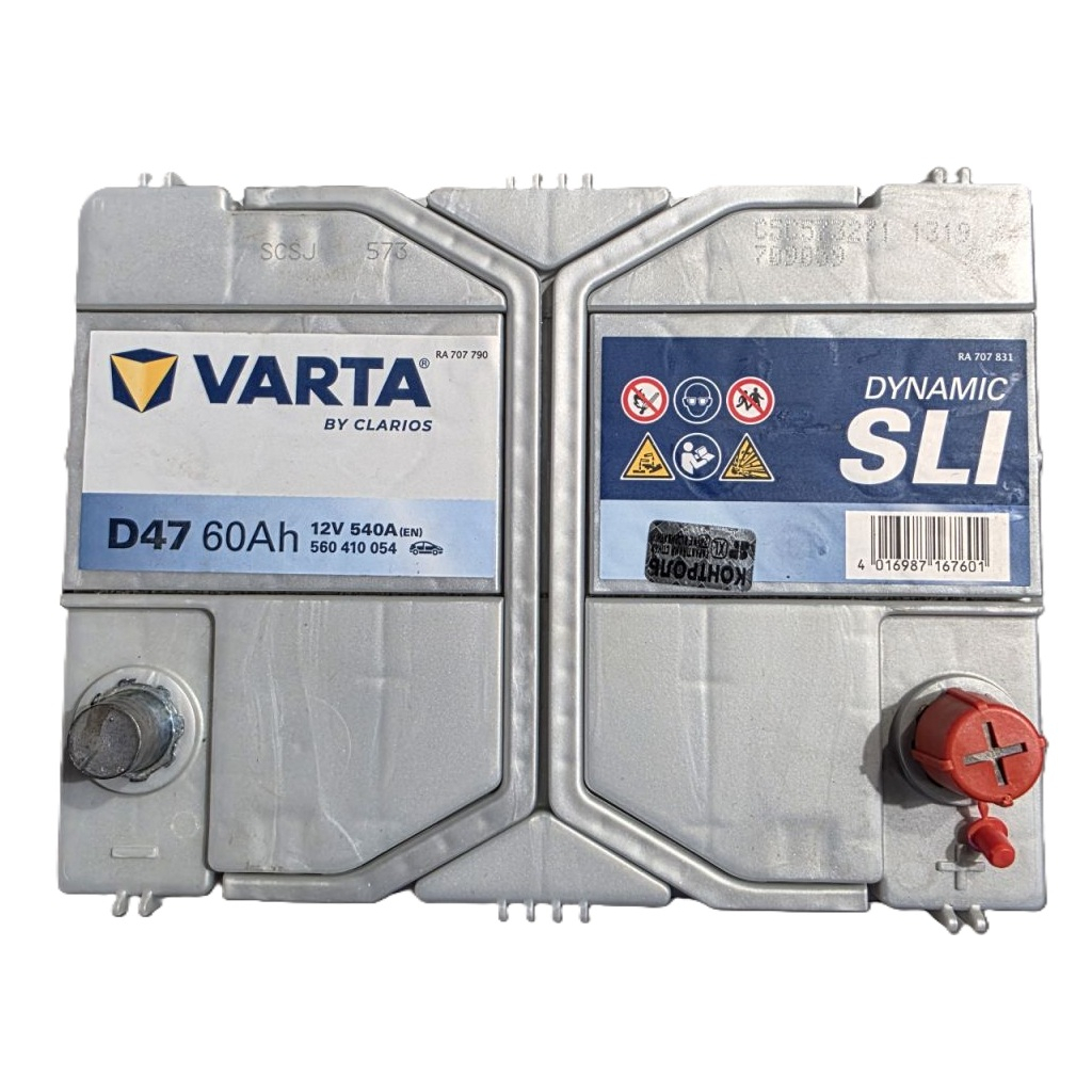 Акумулятор автомобільний Varta Blue Dynamic 60Аh без нижн. бурта (560410054) - фото 2 Акумулятор автомобільний Varta Blue Dynamic 60Аh без нижн. бурта (560410054) - фото 2