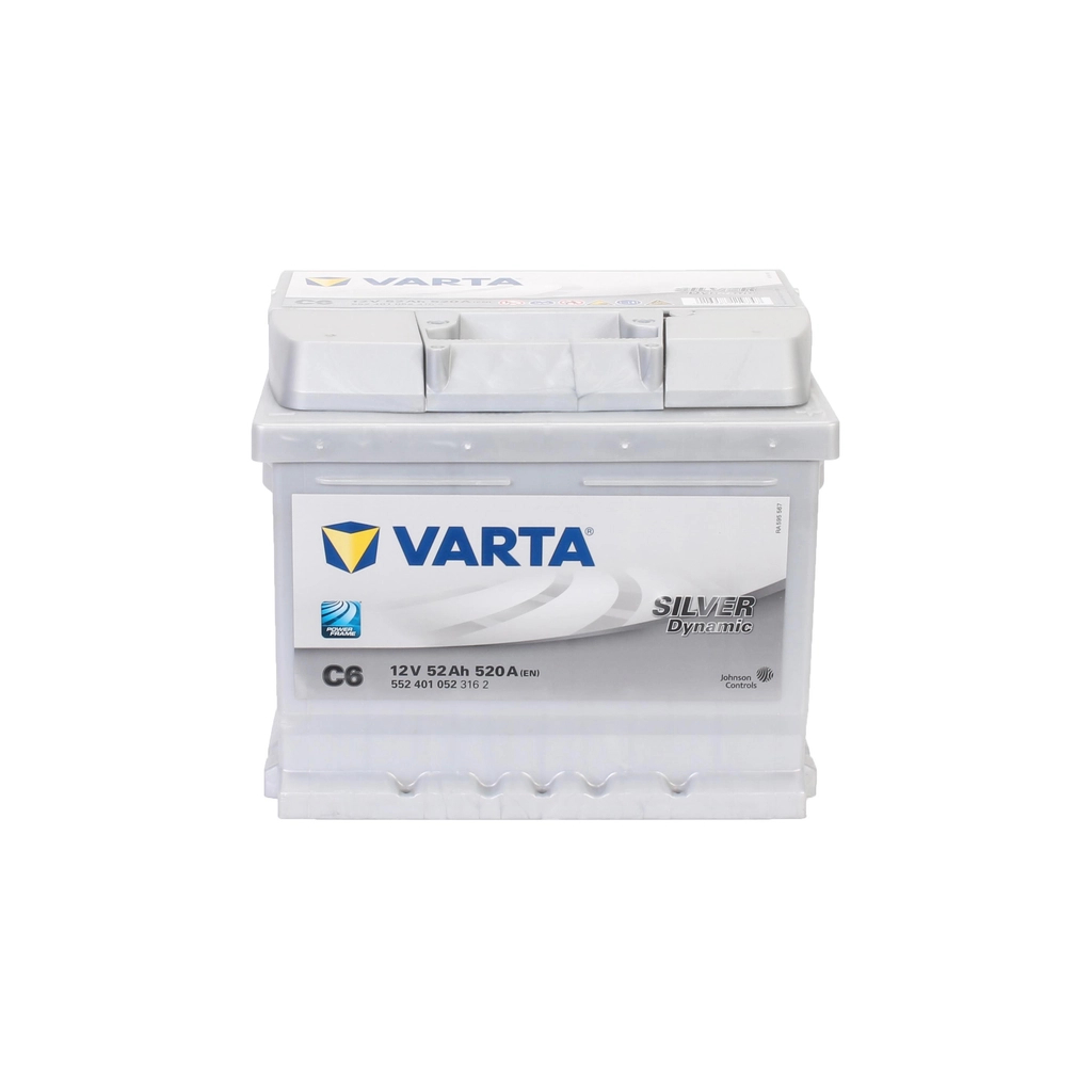 Акумулятор автомобільний Varta Silver Dynamic 52Аh (552401052) Акумулятор автомобільний Varta Silver Dynamic 52Аh (552401052)