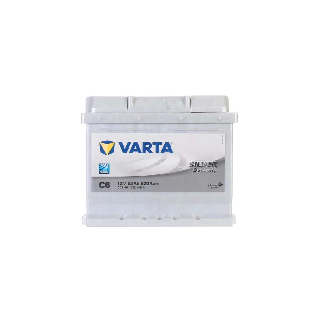 Акумулятор автомобільний Varta Silver Dynamic 52Аh (552401052) - фото 2 Акумулятор автомобільний Varta Silver Dynamic 52Аh (552401052) - фото 2