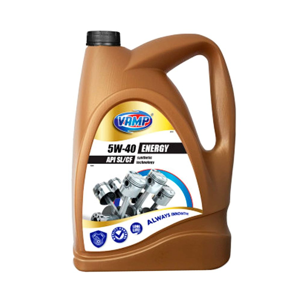 Моторна олива ВАМП 5W40 ENERGY кан. п/е 4л/3,8кг (4538) - фото 1 Моторна олива ВАМП 5W40 ENERGY кан. п/е 4л/3,8кг (4538) - фото 1