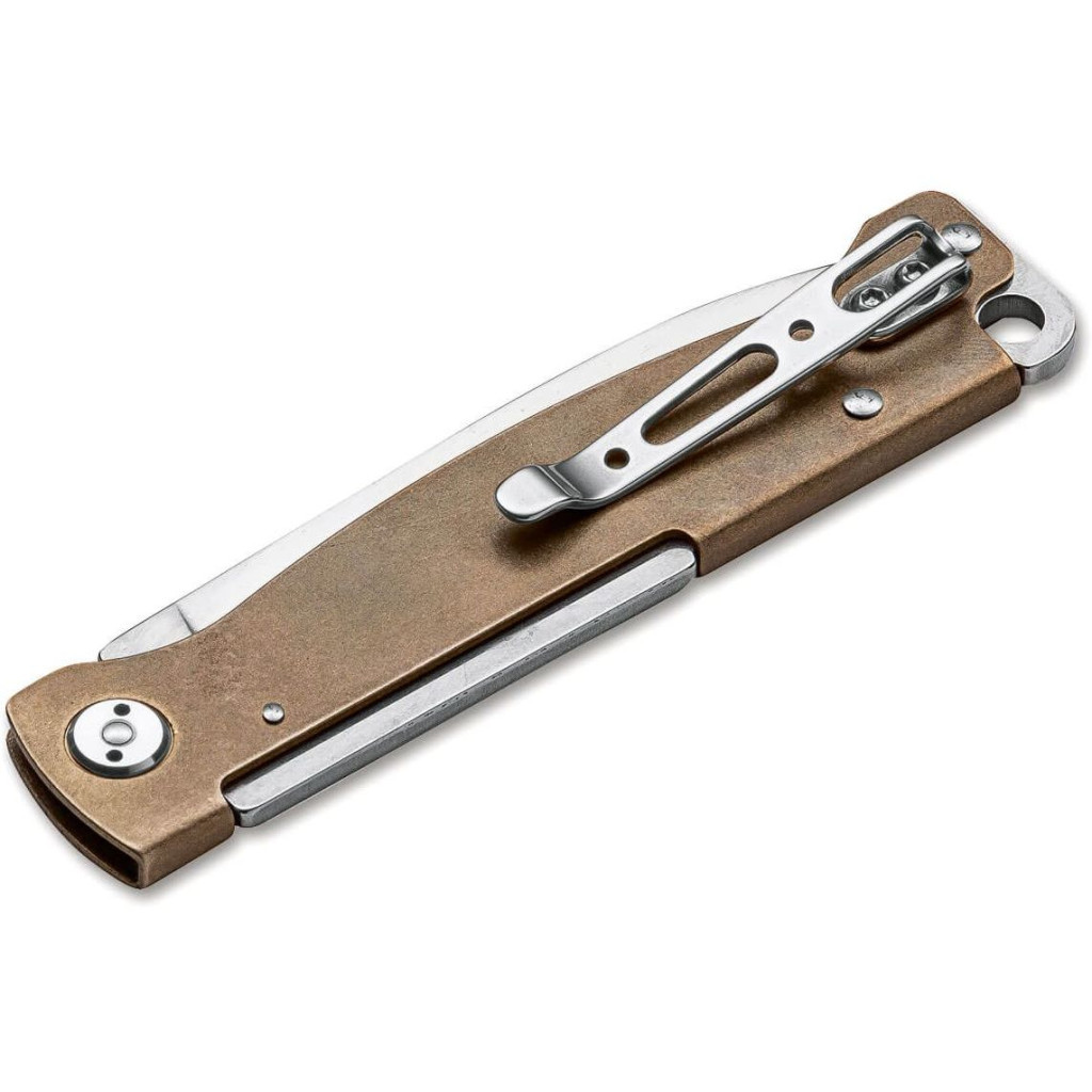 Ніж Boker Plus Atlas Brass (01BO853) - фото 7 Ніж Boker Plus Atlas Brass (01BO853) - фото 7