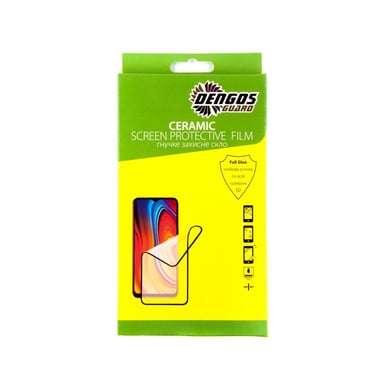 Скло захисне Dengos Ceramic Film для Vivo Y31 (black) (TGCF-09) - фото 1