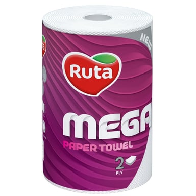 Паперові рушники Ruta Mega 2 шари 1 шт. (4820202893653) - фото 1